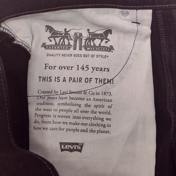 Levi's Men's 505™ Regular Straight Leg Jeans - Picture 12 of 16